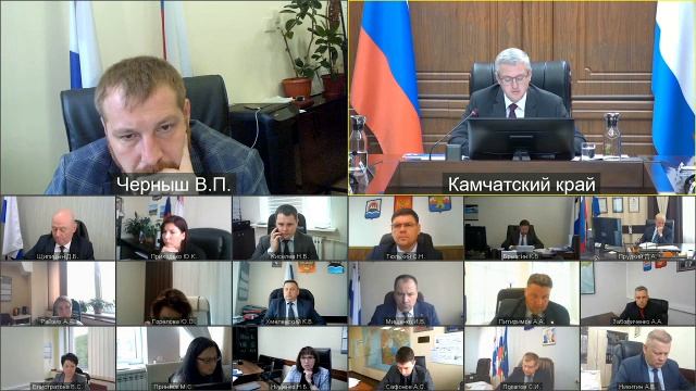 10:00 03.07.2023 года.  Оперативное совещание губернатора Камчатского края.