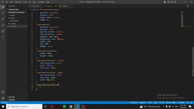 How to Make Wikipedia Clone with HTML, CSS, JS using Fetch API | JavaScript Tutorial