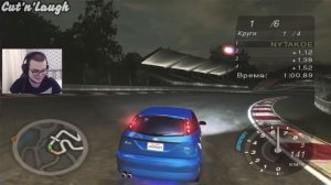 Смешные моменты с Булкиным #46 (NEED FOR SPEED Underground 2)