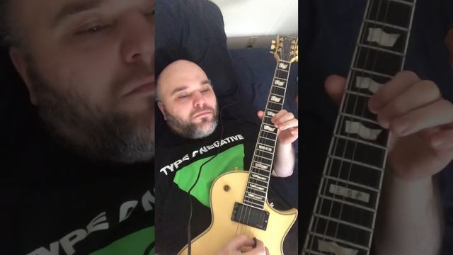 Type o negative I don’t wanna be me guitar cover