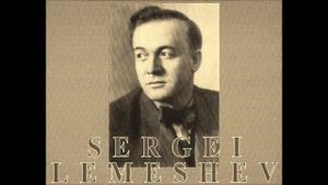 Глинка Батюшков Память сердца Сергей Лемешев