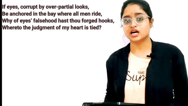 Sonnet 137 by William Shakespeare | Thou blind fool, Love, what dost thou to mine eyes | in hindi смотреть онлайн