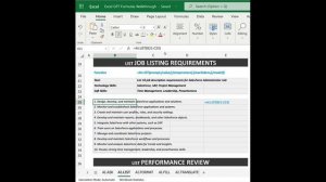 ChatGPT for Excel =AI.LIST Function