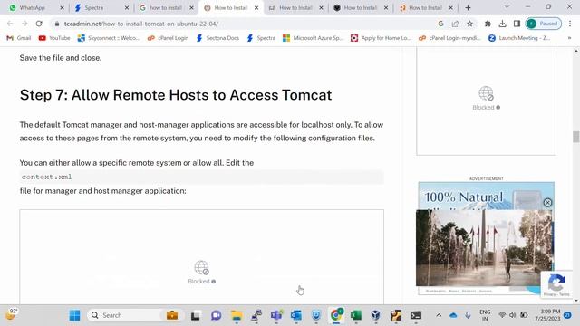 How to Install and Configure Tomcat 10 on Ubuntu 22.04 step-by-step