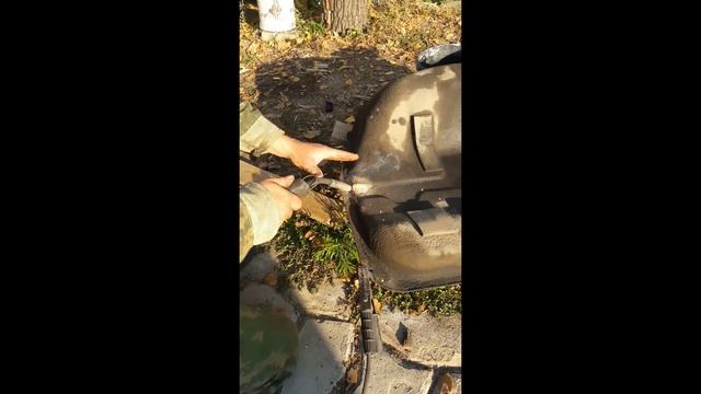 как заварить бензобак