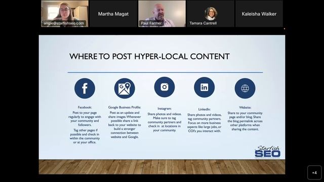 Hyper Local Content; How to take and How to Post - Starfish SEO & Marketing Training смотреть онлайн