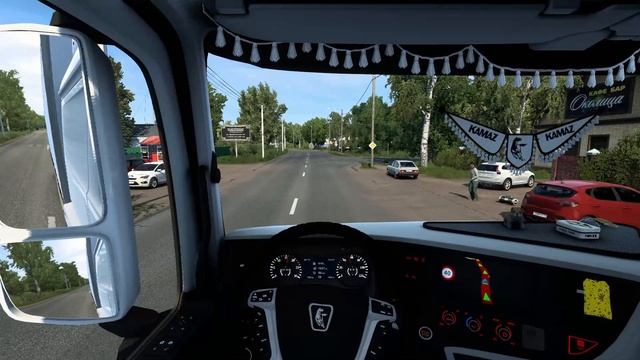 Рейс СПб - пос Морозова. Груз фрукты. #ETS2 1.47. #ДальнобойщикиETS2ATS.