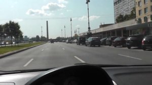Урок вождения на машине с правым рулем до аэропорта.