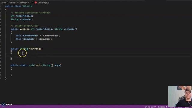 Intro to Java - Class Objects and toString Method смотреть онлайн
