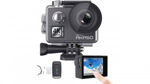 Распаковка экшн камеры Akaso v50 Elite. 4К 60fps!