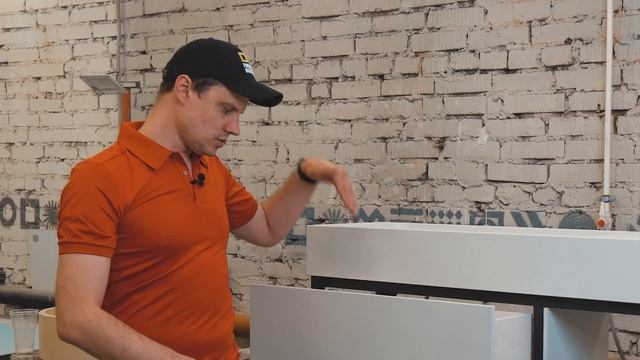 Комплект для ванной комнаты из БЕТОНА! Раковины и тумбы из бетона!