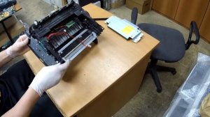 #48 Принтер Samsung SCX-4300 не берет, не захватывает бумагу | Замена ролика захвата Полная разборк