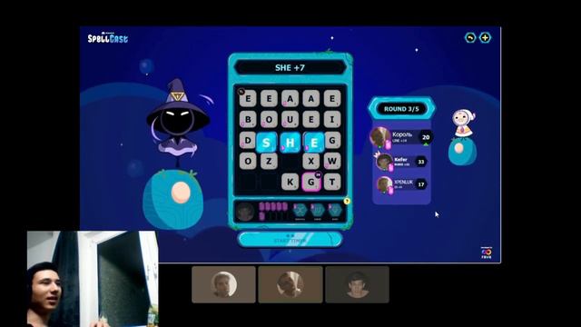 Играем в слова нооо мы може использовать только буквы! смотреть онлайн