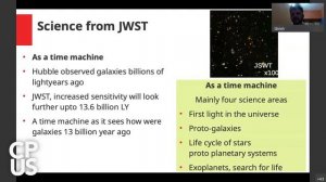 ಜೇಮ್ಸ್ ವೆಬ್ ಬಾಹ್ಯಾಕಾಶ ದೂರದರ್ಶಕ James Webb Space Telescope : An Engineering Marvel.  #JWST #CPUS