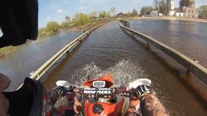 Видео №2. Покатушки эндуро. Enduro Honda xr 650r 2013 Южа