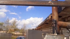 Навес перед гаражом. Часть 2