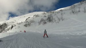 ГК "Роза Хутор". Трассы "Явор" + "Явор 2". 10 января 2024 года.