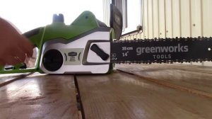 Электрическая цепная пила Greenworks GCS1836, 1800W