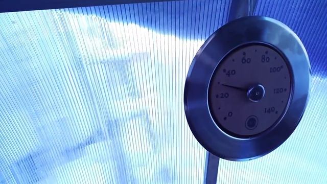 Баня из теплицы