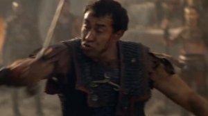 Спартак устроил игры в честь Крикса. Спартак сериал.