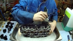 Разборка и чистка карбюраторов Honda CB 600 Hornet
