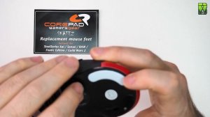 DM1 FPS Skatez vs Corepad Mouse Feet Install & Friction Test Gaming Mouse Mods