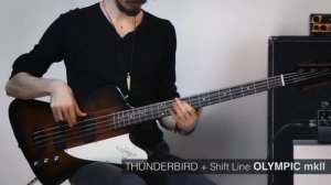 Shift Line OLYMPIC mkII + Gibson Thunderbird