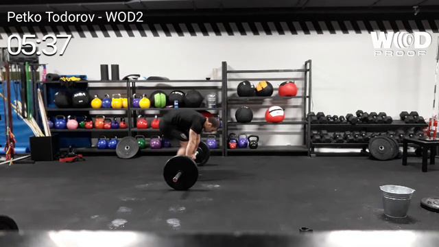 Petko Todorov - Varna Throwdown 2018 WOD 2 смотреть онлайн