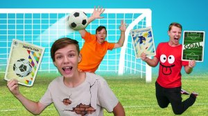 Крутая карточная игра для мальчиков GOAL10 - Трансформеры объявляют состязание: кто выиграет матч?