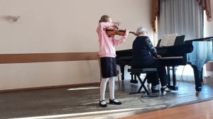 204643 Савина Элина, г Рязань.  И. Маттесон. Ария.