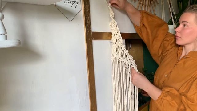 Макраме кашпо в стиле Бали за один час. Дом. Macrame. Home. Design.
