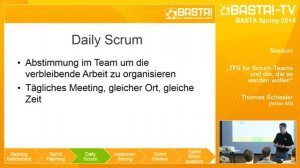 TFS für Scrum-Teams und die, die es werden wollen | Timo Schissler