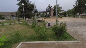 Сулейман Стальский район. Парк Сулеймана Стальского в селе Касумкент. Республика Дагестан.