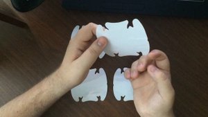 Защитная пленка под ручку двери (УНИВЕРСАЛЬНАЯ) с Aliexpress