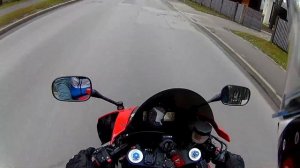 Прокатился на Honda CBR600 2007 год