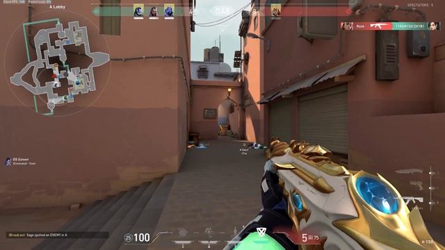 HOW I BEAT A CHEATER WITH 60Hz MONITOR IN VALORANT смотреть онлайн