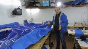 Тент на лодку на основе ПВХ
