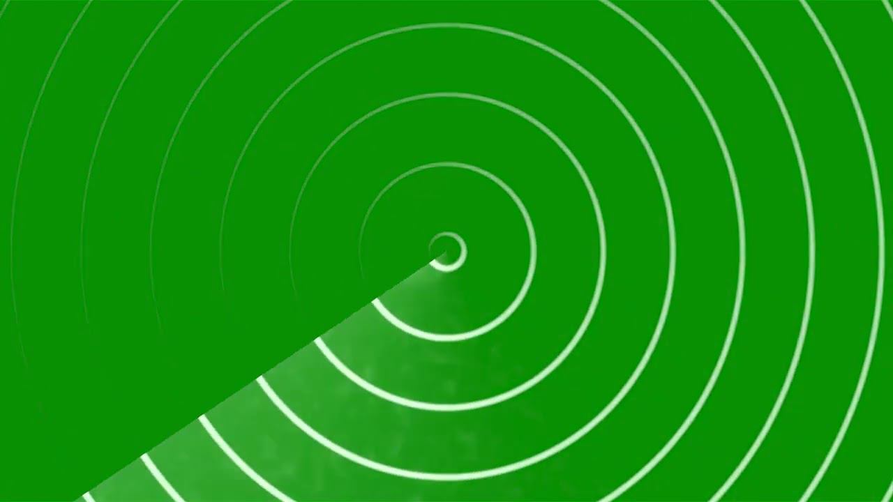 GreenScreen Radar Screen Animation Effect Chromakey Overlay Футаж Экран Радара Эффект хромакей