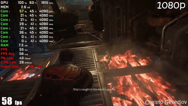 The Callisto Protocol - GTX 1650 | 1080p + FSR - Medium Settings | i3 12100F смотреть онлайн