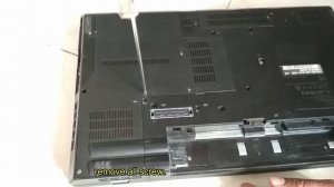 How to remove Hard disk & Ram from Lenovo Thinkpad L520 Laptop | remove HDD | RAM | BATTERY.