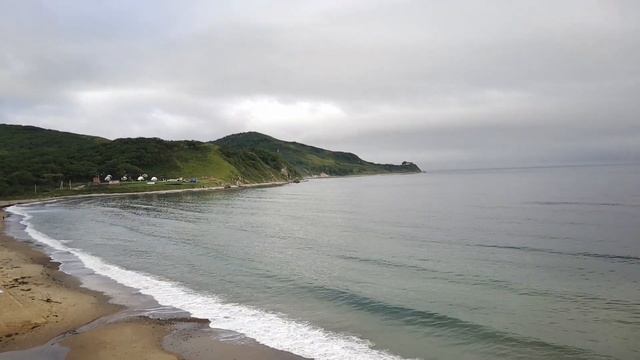 Приморский край, п.Безверхово Бухта Табунная. Море! Съёмки с дрона.