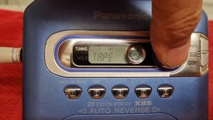 PANASONIC RQ E20V DEMO