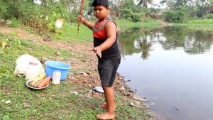 Fishing Trap | I was really surprised to see the traditional boy's method of fishing | Catching fis