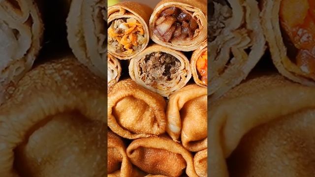 Самые вкусные начинки для блинов. #блины #начинкидляблинов