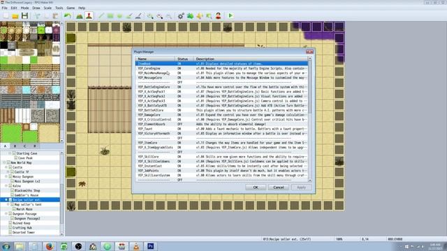 RPG Maker MV Simple Cooking System Tutorial