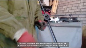 Скрутка металлического прутка на холодную