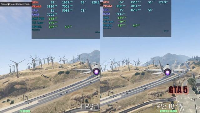 Ryzen 5 5600x vs i5 9600k OC смотреть онлайн