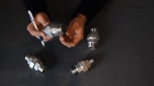 Муфта американка нержавеющая наружная-наружная резьба