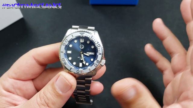ISLAND WATCH ISL-18 Sapphire Crystal Day/Date Automatic Watch смотреть онлайн