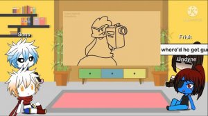Undertale reacts to UGH-TANKSANS | Undertale animation | Gacha Life